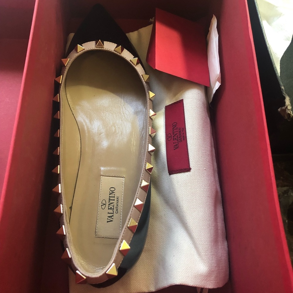 Valentino Studded Flats